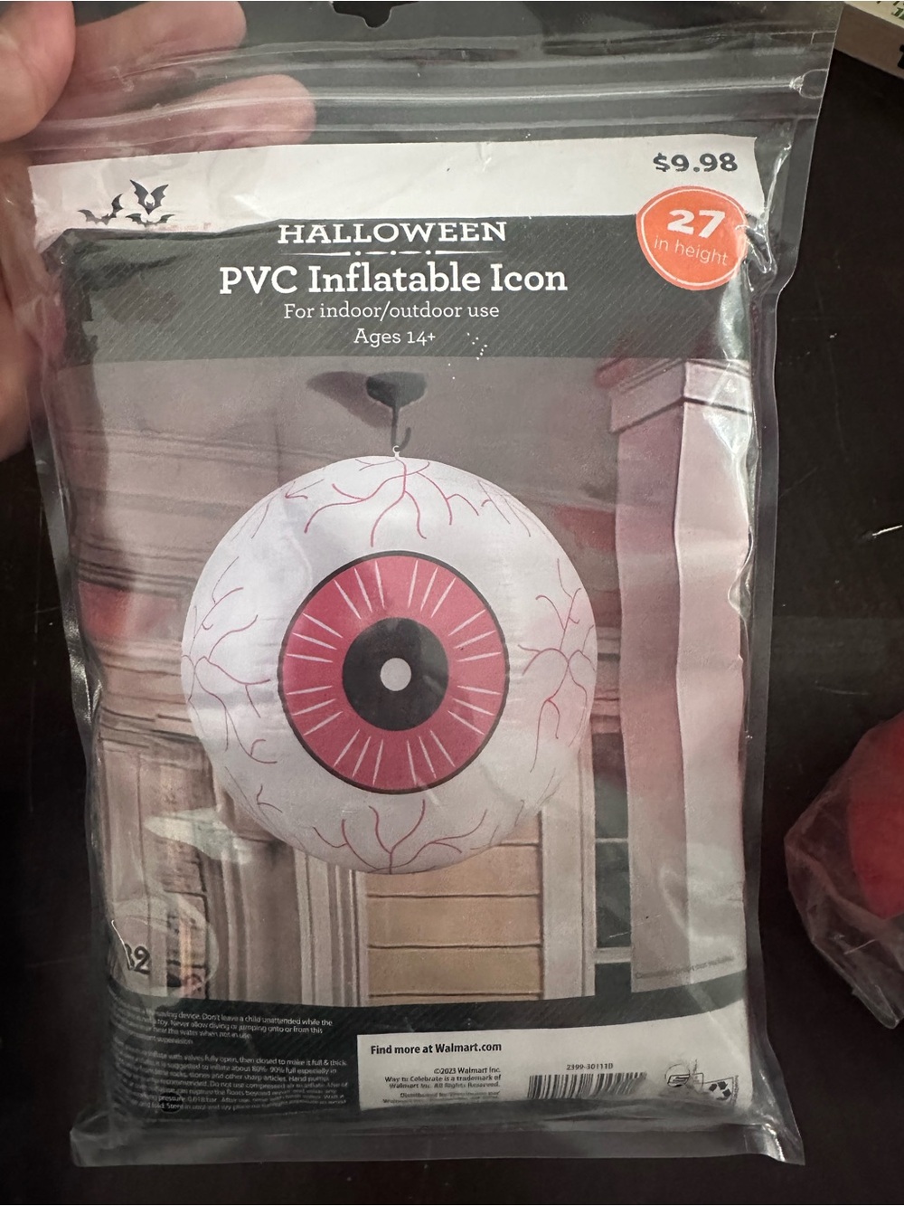 Halloween Assorted Orange and White Holiday Decor Pack 7 unopened items - Picture 6 of 7